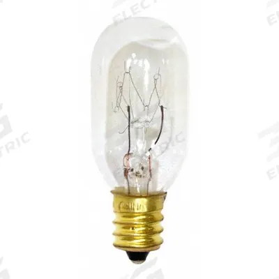GE LAMPS Incandescent Bulb: Intermediate Screw (E17), Incandescent, (T) Tubular - Intermediate Screw Base (E17) Lamps
