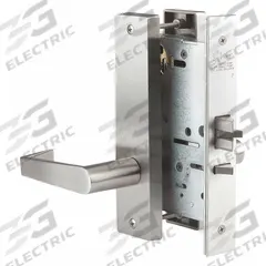 PDQ Door Lockset: Classroom Security Lever Locksets, Stainless Steel, ADA Compliant, Electrical (MPN MR200PJEJ630RHDSCC). Key specifications — Ligature Resistance: Not Ligature-Resistant; Brand: PDQ; Visual Indicator Message: No Message; Lockset Style: Philadelphia; ADA Compliant: Yes; Finish: Satin Stainless Steel : Stainless Steel.