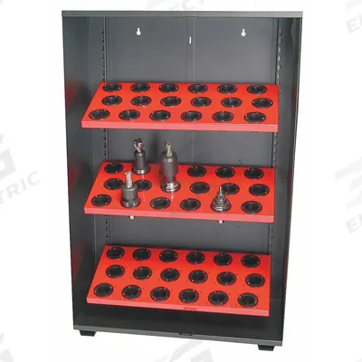 HUOT CNC Wall Tree Locker: For BT40/CAT40/NMTB40 Taper - CNC Toolholder Lockers