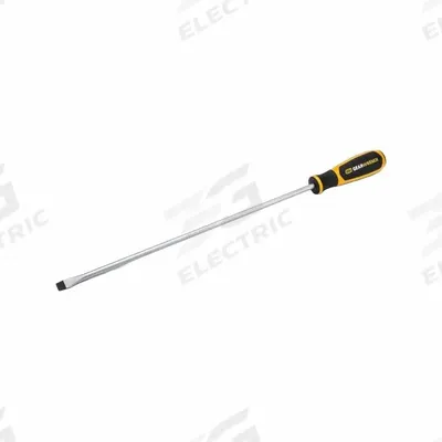 GEARWRENCH Slotted Screwdrivers: Alloy Steel, 3/8 in Tip Size, Extra Long Lg - General Purpose Slotted Screwdrivers