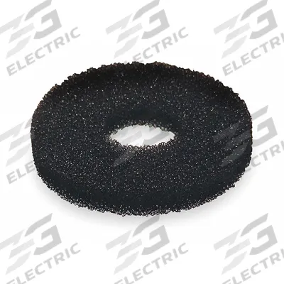 GUARDIAN EQUIPMENT Foam Filter: 470-024R, Compatible with Guardian, Polyurethane, Black - Eyewash Spray Heads