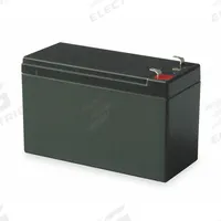 APPROVED VENDOR Sealed Lead Acid Battery: 12V DC, 8.5 Ah Capacity, 3.7 in Ht, 5.94 in Wd, 2.56 in Dp (MPN 2UKK5). Key specifications — Terminal Connection: 0.187 in Faston; Battery Cycle Type: Dual Purpose; Brand: APPROVED VENDOR; Housing Material: Flame Retardant ABS.
