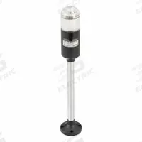 APPROVED VENDOR Tower Light Assembly: 1 Tier, Amber/Green/Red, No Sounder Tier, 16 7/8 in Overall Ht (MPN 6JZG8). Key specifications — Manufacturer Part Number: 6JZG8; Brand: APPROVED VENDOR; Operating Voltage: 24V AC/DC; Light Tier Color: Amber.