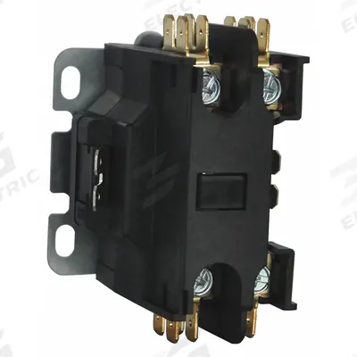 Dayton Definite Purpose Magnetic Contactor: 1 + N Poles, 208-240V AC, 25 A - Non-Reversing Definite Purpose Contactors