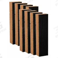 HESSAIRE Evaporative Cooler Media: Cellulose, 60 in x 12 in x 6 in, 60 in Ht, 12 in Wd, 8 Pads, 8 PK (MPN P60X12X6EC-8). Key specifications — Brand: HESSAIRE.