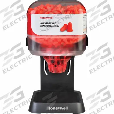 HOWARD LEIGHT BY PIP Earplug Dispenser: Dispenser with Refill, Bell, 33 dB NRR, 400 Pairs - Bell-Shaped Earplug Dispensers & Refills