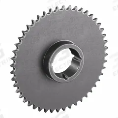 TSUBAKI Sprocket: For 50 Chain, 48 Teeth, 9.566 in Pitch Dia, 9.91 in Outside Dia, Steel (MPN 50BTL48). Key specifications — attr85388: TSUBAKI; attr305233: 2012.