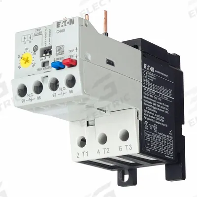 EATON Overload Relay: Electronic Protection, 3 Poles, NEMA Size 00 - NEMA Electronic Overload Relays