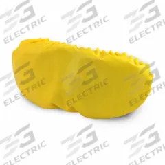 HEXARMOR Goggle Cover: Belt Clip Not Included, PVC, Soft Bag, Yellow, Elastic (MPN 14-10016). Key specifications — Brand: HEXARMOR; Includes Belt Clip: Belt Clip Not Included; Material: PVC; Closure Type: Elastic; Color: Yellow.