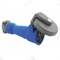 HUBBELL Pin and Sleeve Connector: Red, 220/380V AC/240/415V AC, Three Phase, 16 A, 4 Pole, 5 Wire (MPN HBL516C1W). Key specifications — Brand: HUBBELL.