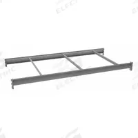 TENNSCO Bulk Storage Deck Level: 72 in x 36 in x 3 5/8 in, 14 ga Beams, 2,750 lb Load Capacity (MPN BPB-72-36). Key specifications — Frame Finish: Epoxy Coated; Frame Material: Steel; Color: Industrial Gray; Includes: (3) 36 in Cross Bars; Brand: TENNSCO.