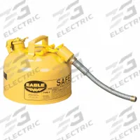 EAGLE Type II Safety Can: For Use With Diesel, 2 1/2 gal Capacity, Includes 5/8 in OD Hose, Yellow (MPN U226SX5Y). Key specifications — Brand: EAGLE.