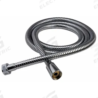 AMERICAN STANDARD Hand Shower Hose: Metal, Polished Chrome Finish - Flexible Hoses for Handheld Showerheads