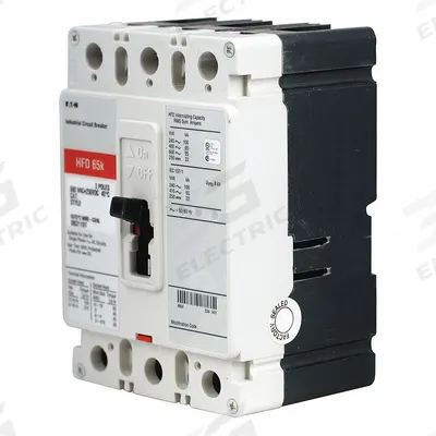 EATON Molded Case Circuit Breaker: 20 A Amps, 100kA at 240V AC, Fixed, ABC, Load Side Lug - FD-Frame Eaton Molded Case Circuit Breakers