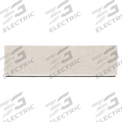 APPROVED VENDOR Furniture Pads: Felt, 2 1/2 in Overall Wd, Rectangle, Tan - Felt Pads