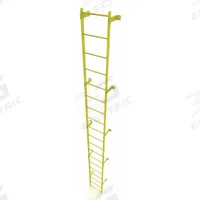 TRI-ARC Ladder,Steel,Standard Fixed,19-Rung: 19 ft Overall Ht, 25 in Overall Wd, Steel, 19 Rungs (MPN WLFS0119-Y). Key specifications — Brand: TRI-ARC; Number of Sections: 1.