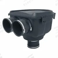 BUSHMAN Rain Barrel Water Filter: Black, 15 1/2 in Overall Ht, 20 in Overall Wd, Plastic (MPN RHML01). Key specifications — Product Type: Rain Barrel Water Filter; Brand: BUSHMAN; Material: Plastic; Color: Black.