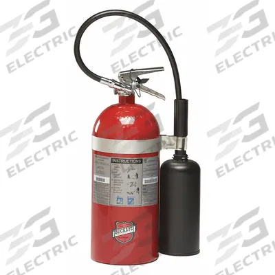 BUCKEYE Fire Extinguisher: 10 lb Extinguisher Capacity, 10B:C - Class BC Fire Extinguishers