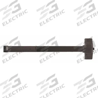 DEXTER Exit Device: 36 in Max Door Wd - Rim Push Bars