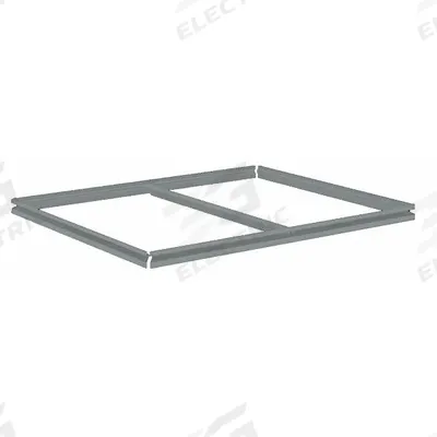 TENNSCO Shelf: 42 in x 36 in, 900 lb Load Capacity, Gray - Open Deck Shelf Kits for Boltless Shelving