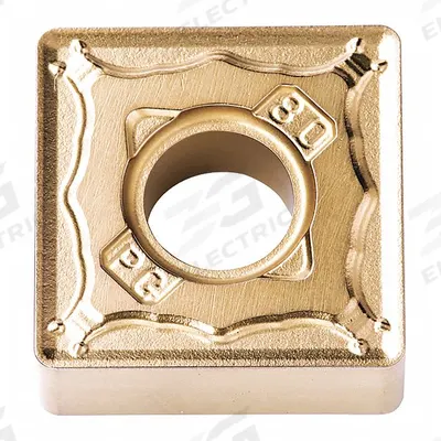 KYOCERA Square Turning Insert: SNMG433PG CA525 - Square (S) Indexable Turning Inserts