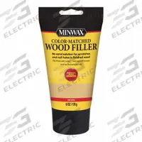 MINWAX Wood Filler: 6 oz Container Size, Tube, Natural, Wood Filler (MPN 448520000). Key specifications — Color: Natural; Finishing Features: Planeable; Brand: MINWAX.