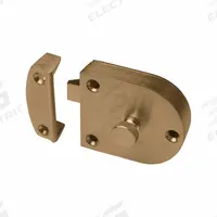 ROCKWOOD Gate Latch: Gate Latch, Concealed Button, 5/8 in Bolt Head Dia, Cast Brass, Bronze, Matte (MPN 602.10). Key specifications — Brand: ROCKWOOD; Color: Bronze; Finish: Matte; Latch Type: Concealed Button; Hardware Included: Yes; Material: Cast Brass; Product Type: Gate Latch.