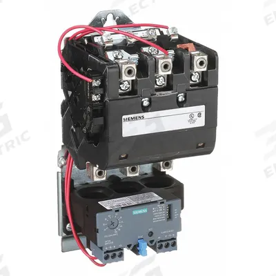 Siemens Magnetic Motor Starter: Non-Reversing, 3 Poles, NEMA Size 3 - Non-Reversing Starters with Electronic Overloads