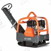 HUSQVARNA Plate Compactor: 19 69/100 in Plate Wd, Forward and Reverse Direction (MPN LG 300). Key specifications — Brand: HUSQVARNA.