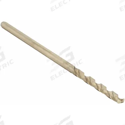 CLEVELAND Aircraft Extension Drill: 1/4", 6" Overall Lg, 135° Split Point - NAS-Spec Cobalt Aircraft-Extension Drill Bits