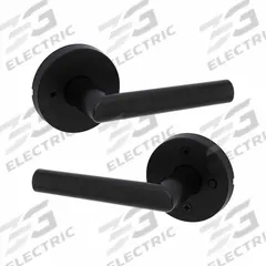 KWIKSET Door Lever Lockset: Privacy Lever Locksets, ADA Compliant (MPN 730MIL-RDT-514-6AL-RCS). Key specifications — Ligature Resistance: Not Ligature-Resistant; Brand: KWIKSET; Lockset Function ANSI Code: F76; Visual Indicator Message: No Message; Lockset Style: Rose; ADA Compliant: Yes; Finish: Black Painted : Zinc.