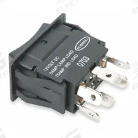 HUBBELL WIRING DEVICE-KELLEMS Marine Rocker Switch: 3 Positions, DPDT, Momentary On/Off/Momentary On (MPN MR223MMSP). Key specifications — Brand: HUBBELL WIRING DEVICE-KELLEMS.
