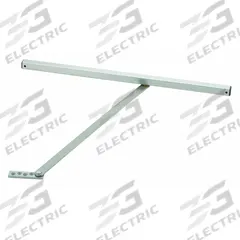 Overhead Door Holder: Overhead - Mounted, 3/4 in Wd, 2 7/8 in Overall Ht, Stainless Steel (MPN 454S-US32D). Key specifications — Brand: GLYNN-JOHNSON; Color: Gray.