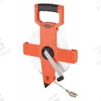 KESON Long Tape Measure: Manual, NR18-165, SAE, 165 ft, 1/8 in, Plastic, Nonmagnetic Single Hook Tip. Key specifications — attr939846: NR18-165; attr939849: Steel; attr939859: Nonmagnetic Single Hook; attr939850: Single-Sided; attr939855: 1/8 in; attr944023: Hook End; attr940484: KESON; attr985224: Plastic.