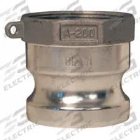 Cam and Groove Adapter: 5 in Coupling Size, 5 in Hose Fitting Size, 5 in -8 Thread Size, FNPT (MPN G500-A-AL). Key specifications — Thread Size: 5 in -8; Fitting Type: FNPT; Brand: DIXON VALVE & COUPLING.