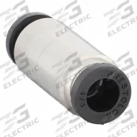PARKER Push-Fit Union Fitting: 1/4 in OD x 1/4 in OD Size, Push-to-Connect x Push-to-Connect, Brass (MPN 62PLP-4). Key specifications — Brand: PARKER.