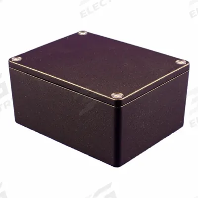 HAMMOND Enclosure: Die-Cast Aluminum, 4 in x 3 in x 2 in, NEMA 1/12/13/4/4X, Solid Cover - Aluminum Enclosures