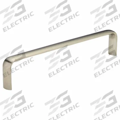 SUGATSUNE Pull Handle: Threaded Holes, Stainless Steel, Silver, #6-32 Screw Size - Standard Pull Handles