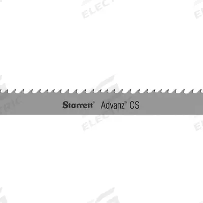 STARRETT Band Saw Blade: Carbide, Advanz(TM) CS, Hardened Chrome Shafts, 13 ft 11 in - Stainless Steel & Hard Alloy Cutting Blades