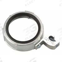 RACO Grounding Bushing: Iron, Zinc Plated, 3 1/2 in Trade Size, 3 3/8 in Overall Lg, Insulated (MPN 1294). Key specifications — Insulated: Yes; Brand: RACO.