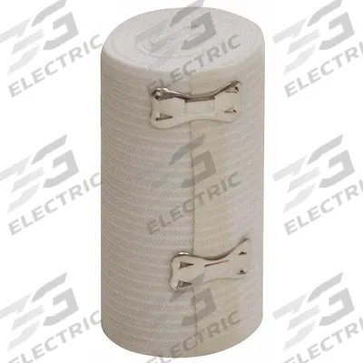 PIP GLOBAL SAFETY Elastic Wrap: 5 yd Dressing Lg, 4 in Dressing Wd, Elastic Fabric - Elastic Bandages