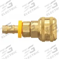 PARKER Quick Connect Hose Coupling: 1/4 in Body Size, 3/8 in Hose Fitting Size, Push-to-Connect (MPN B30-5BP). Key specifications — Brand: PARKER; Coupling Locking Type: Push-to-Connect; Hose Fitting Gender: Male.