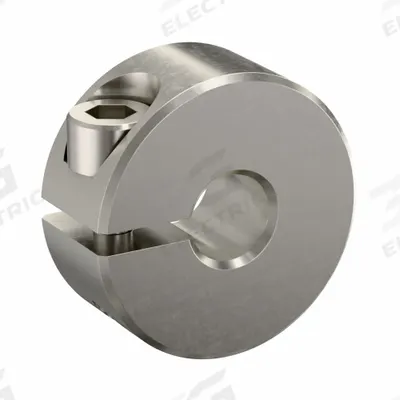 RULAND MANUFACTURING Shaft Collar: 1-Piece, Inch, Round, Clamp-On, 3/16 in Bore Dia - Stainless Steel Shaft Collars