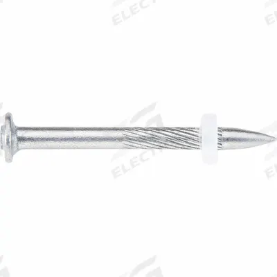 DEWALT Pin Drive Anchor: 1 1/2 in Overall Lg, 8 mm Head Dia., 5/32 in Shank Dia. - Pins for Powder-Actuated Tools