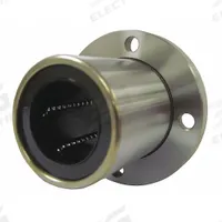 NB Linear Round Flange Mount Bearing: Single, SWF, 5/8 in ID, 2 in Flange Dia (MPN SWF10GUU). Key specifications — Material: Resin.