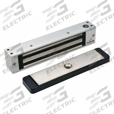 DYNALOCK Electromagnetic Lock: 8 1/2 in Lg, 1 1/4 in Wd - Single-Door Magnetic Locks