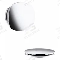 KOHLER Shower Drain: Metal, Chrome, 3 1/8 in Overall Dia, 2 3/4 in Overall Ht, Lift and Turn (MPN K-T37391-CP). Key specifications — Color: Silver; Includes: Decorative Flange with Flange Nut; Connection Type: Threaded; Material: Metal; Grate Material: Brass.