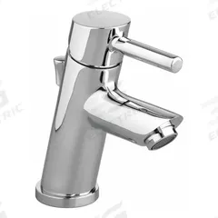 AMERICAN STANDARD Straight Spout Bathroom Faucet: Serin, Cast Brass, Chrome Finish, Single-Post (MPN 2064131.002). Key specifications — Includes: Adjustable Hot Limit Safety Stop; Speed Connect(R) Drain Reduces Amount of Parts, Installs Quicker & Needs No Adjustments After Install; Flexible Supply Hoses; Brand: AMERICAN STANDARD; Series: Serin.