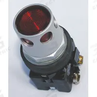 EATON Extended Push Button: Red, 30 mm Mounting Size, Non-Metallic, Momentary (MPN HT8GDRL1). Key specifications — Brand: EATON; Action: Momentary; Series: HT800; Push Button Material Type: Non-Metallic.