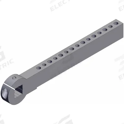 SMC Pneumatic Cylinder Clamp Arm: Mfr Part # CKZ-63A518P-X6013, Fits 63 mm Bore Dia - Accessories for Compact Power Clamp Cylinders